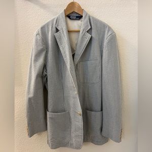 Polo Ralph Lauren Seersucker Blazer in Gingham